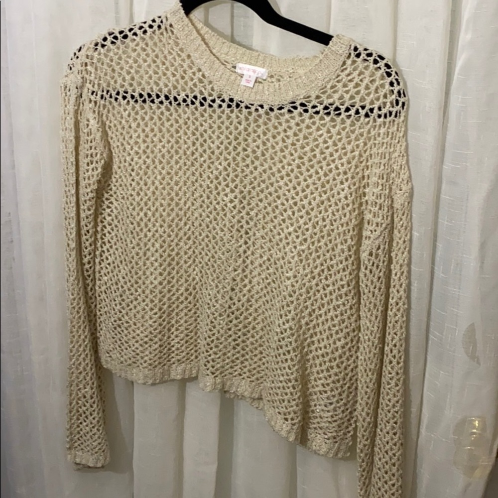 Crop sweater